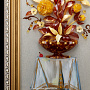 Картина янтарная "Ваза с цветами на столе", фотография 3. Интернет-магазин ЛАВКА ПОДАРКОВ